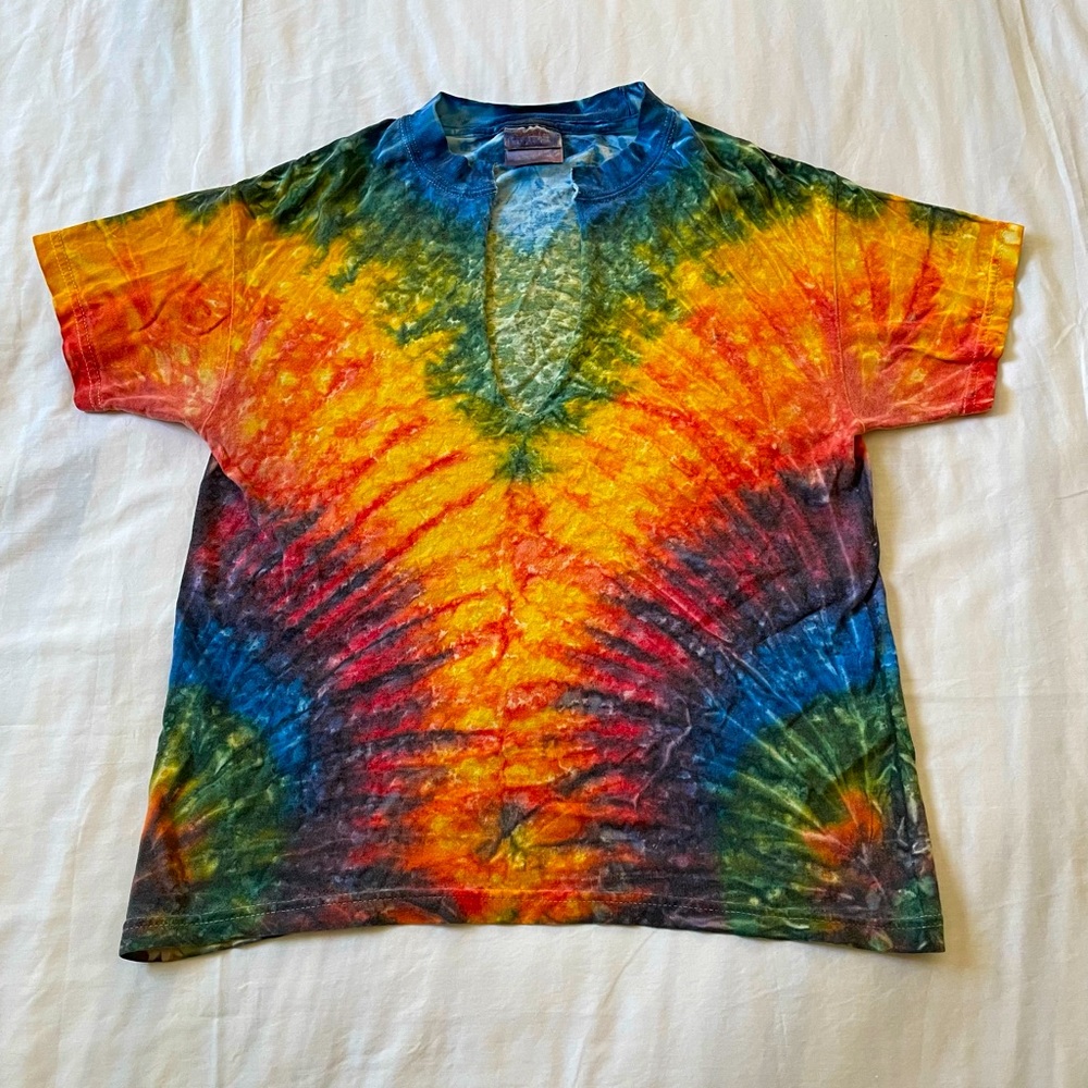 Vintage Tye Dye Crop Shirt